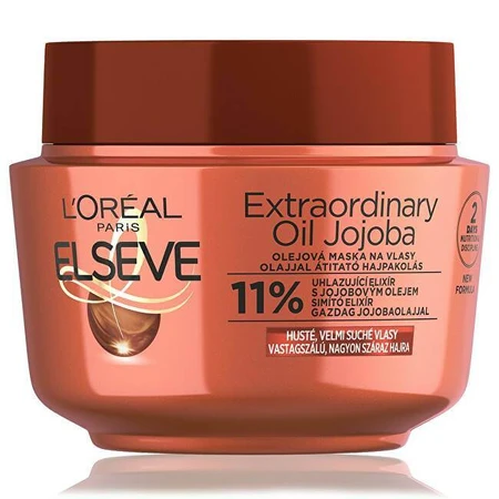 L'Oréal Paris Elseve Außergewöhnliche Ölmaske, 300 ml 1×300 ml Maske
