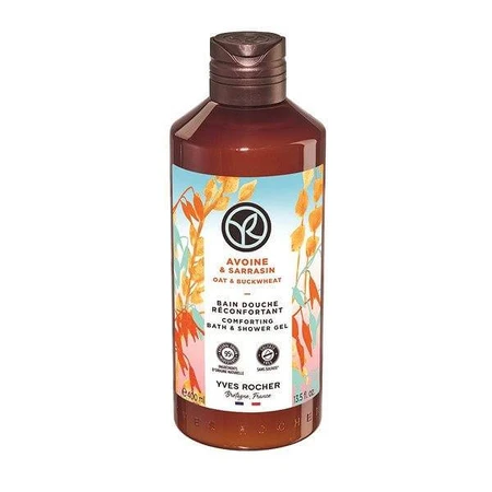 Yves Rocher Gel de Ducha Avena y Alforfón 1×400 ml, gel de ducha