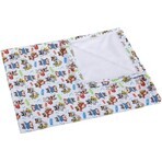 Kinderdeken BÁRA 5284/424 75x100 wit/superhelden dieren 1×1 stuk, kinderdeken Kinderdeken BÁRA 5284/424 75x100 wit/superhelden dieren 1×1 stuk, kinderdeken