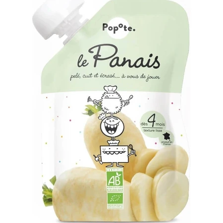 POPOTE Capsule de panais biologique 120 g, 6+ 1×120 g
