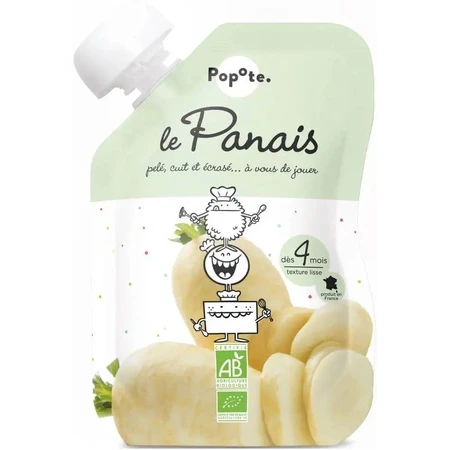 POPOTE Capsule de panais biologique 120 g, 6+ 1×120 g