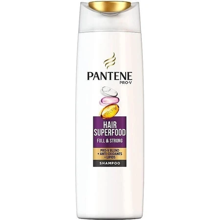 Pantene S Superfood 1×400 ml, shampooing pour cheveux