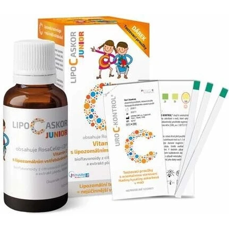 LIPO C ASKOR JUNIOR 1×1 set, suplemento nutricional