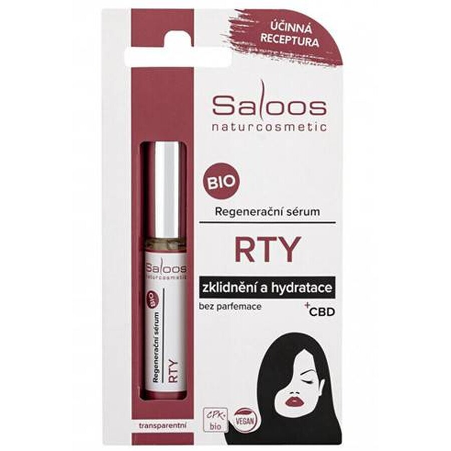 SALOOS Bio regenerating lip serum with CBD 1×7 ml