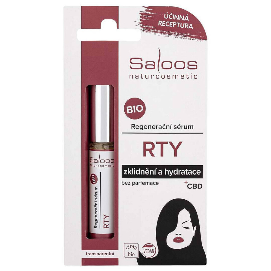 SALOOS Bio regenerating lip serum with CBD 1×7 ml