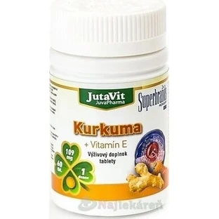 JutaVit Kurkuma + Vitamine E tbl tbl 1x60 stuks