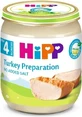 HiPP Bio-Putenpüree 1×125 g, Fleischvorspeise für Kinder