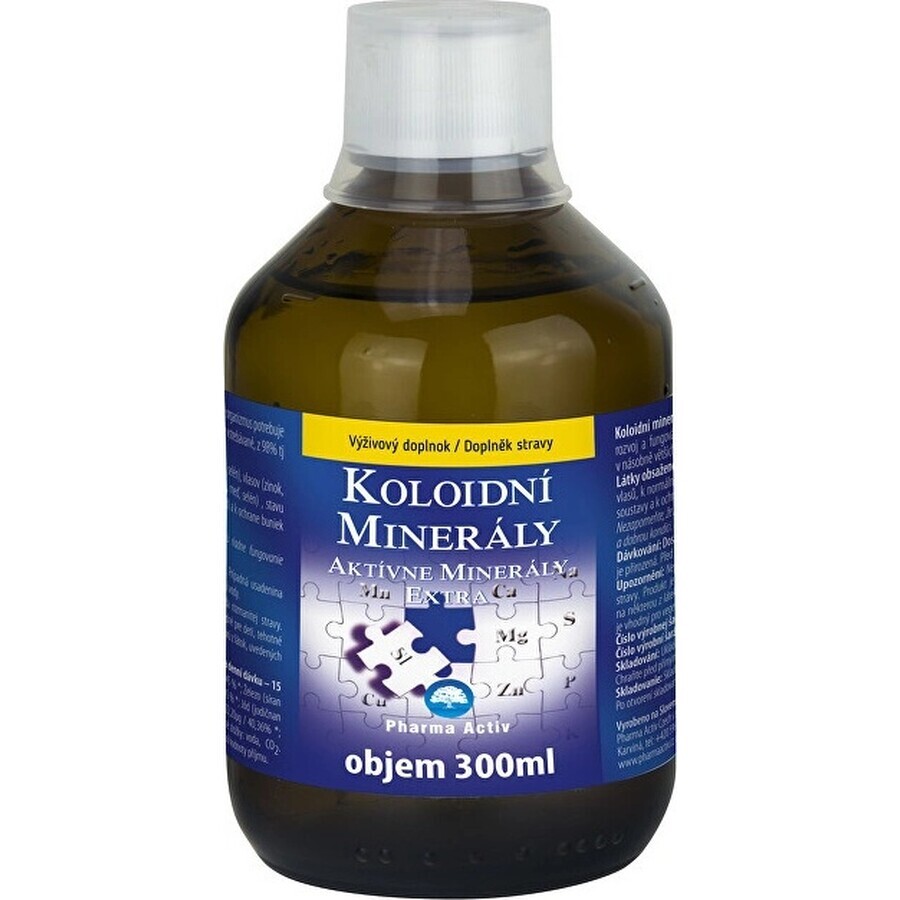 AURUM Minéraux actifs extra 1×300 ml, minéraux colloïdaux