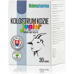 EDENPharma KOLOSTRUM KOZIE Junior 1×30 tbl, complément alimentaire