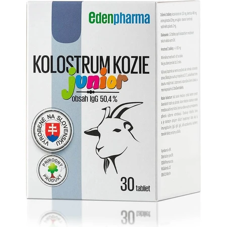 EDENPharma KOLOSTRUM KOZIE Junior 1×30 tbl, complément alimentaire