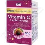 GS Vitamine C 500 avec échinacée 1×100 tbl, complément alimentaire