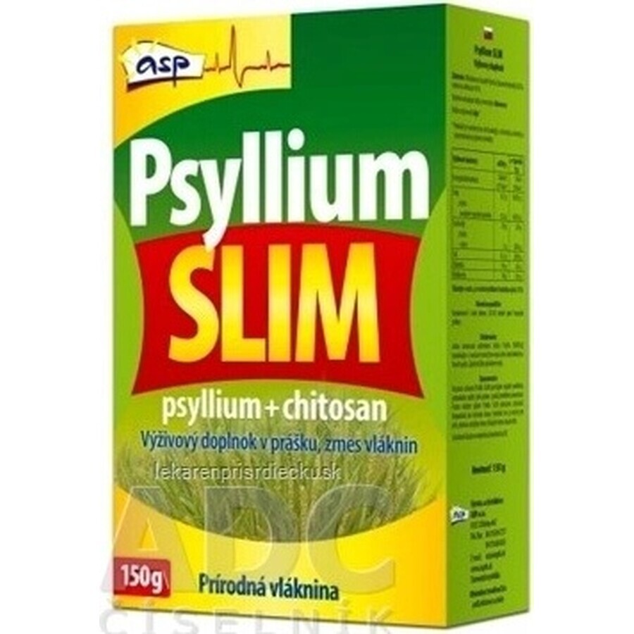 asp Psyllium SLIM 1×150 g, pulbere