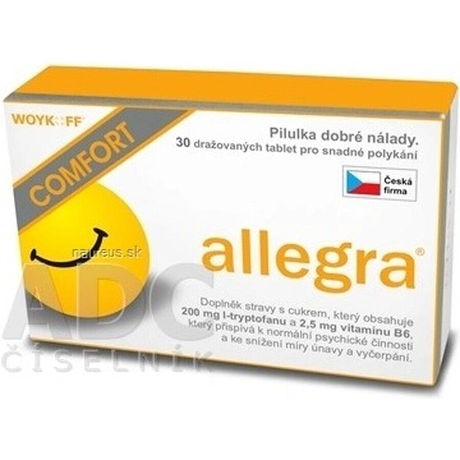 ALLEGRA COMFORT 1x30 tbl, complément alimentaire