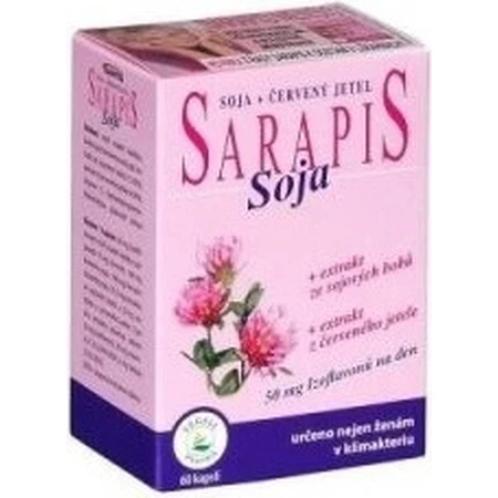 SOJA SOJA SARAPIS 1×30 cps, complemento alimenticio