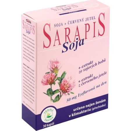SOJA SOJA SARAPIS 1×30 cps, complemento alimenticio