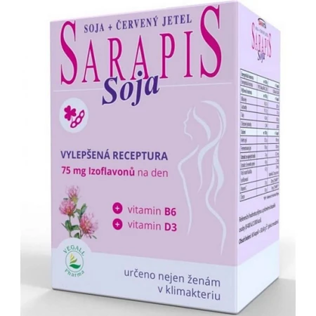 SOJA SOJA SARAPIS 1×30 cps, complemento alimenticio