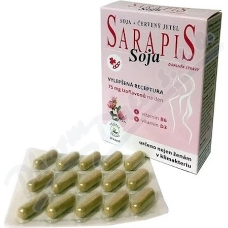 SOJA SOJA SARAPIS 1×30 cps, complemento alimenticio