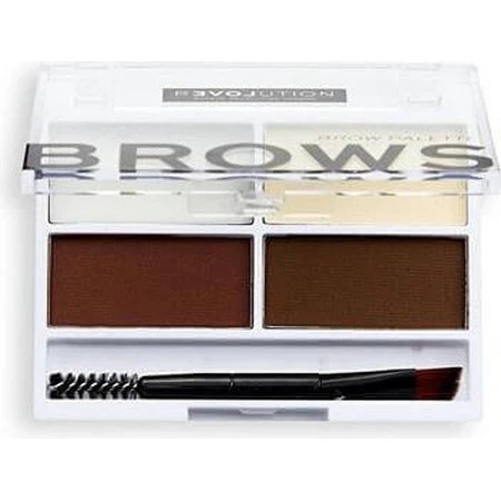 Revolution Relove, Colour Cult Medium, eyebrow care kit 1×3.20 g, eyebrow care kit