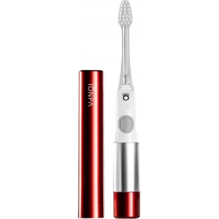Spazzolino sonico ionizzante IONICKISS IONPA TRAVEL spazzolino sonico ionizzante compatto, rosso 1×1 pz, spazzolino sonico