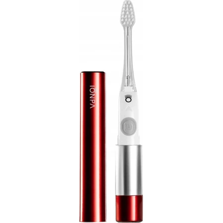 Spazzolino sonico ionizzante IONICKISS IONPA TRAVEL spazzolino sonico ionizzante compatto, rosso 1×1 pz, spazzolino sonico