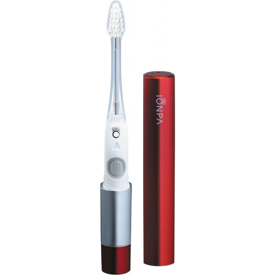 Spazzolino sonico ionizzante IONICKISS IONPA TRAVEL spazzolino sonico ionizzante compatto, rosso 1×1 pz, spazzolino sonico