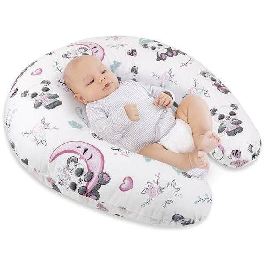 Breastfeeding pillowcase 665/017 panda bear