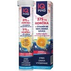 IQ MAG magnesium 375 mg+B6 orange 1×20 tbl, food supplement IQ MAG magnesium 375 mg+B6 orange 1×20 tbl, food supplement