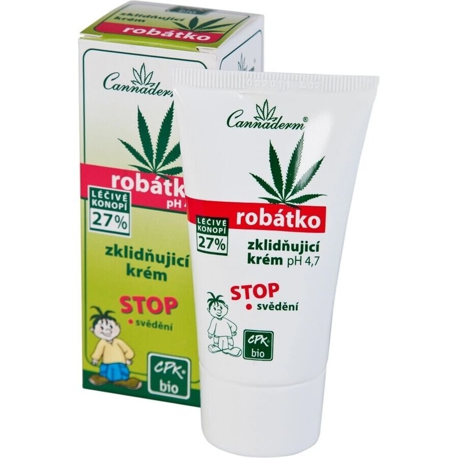 Cannaderm ROBATO Beruhigungscreme 1×50 g, Beruhigungscreme