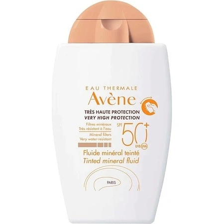 AVENE FLUIDE MINERAL TEINTÉ SPF50+ Fluide minéral teinté (très haute protection) 1x40 ml