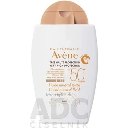 AVENE FLUIDE MINERAL TEINTÉ SPF50+ Fluide minéral teinté (très haute protection) 1x40 ml