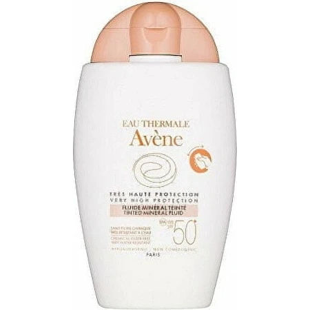 AVENE FLUIDE MINERAL TEINTÉ SPF50+ Fluide minéral teinté (très haute protection) 1x40 ml