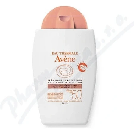 AVENE FLUIDE MINERAL TEINTÉ SPF50+ Fluide minéral teinté (très haute protection) 1x40 ml
