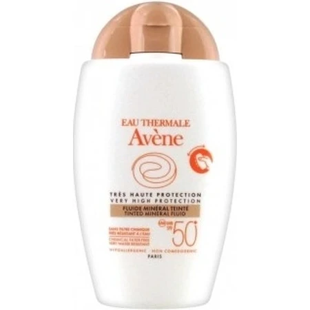 AVENE FLUIDE MINERAL TEINTÉ SPF50+ Fluide minéral teinté (très haute protection) 1x40 ml