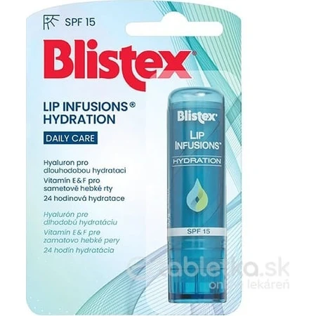 Blistex LIP INFUSIONS HYDRATION SPF 15 1×3,7 g, lip balm