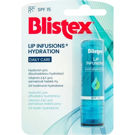 Blistex LIP INFUSIONS HYDRATION SPF 15 1×3,7 g, lip balm