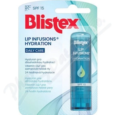 Blistex LIP INFUSIONS HYDRATION SPF 15 1×3,7 g, lip balm