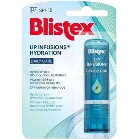 Blistex LIP INFUSIONS HYDRATION SPF 15 1×3,7 g, lip balm
