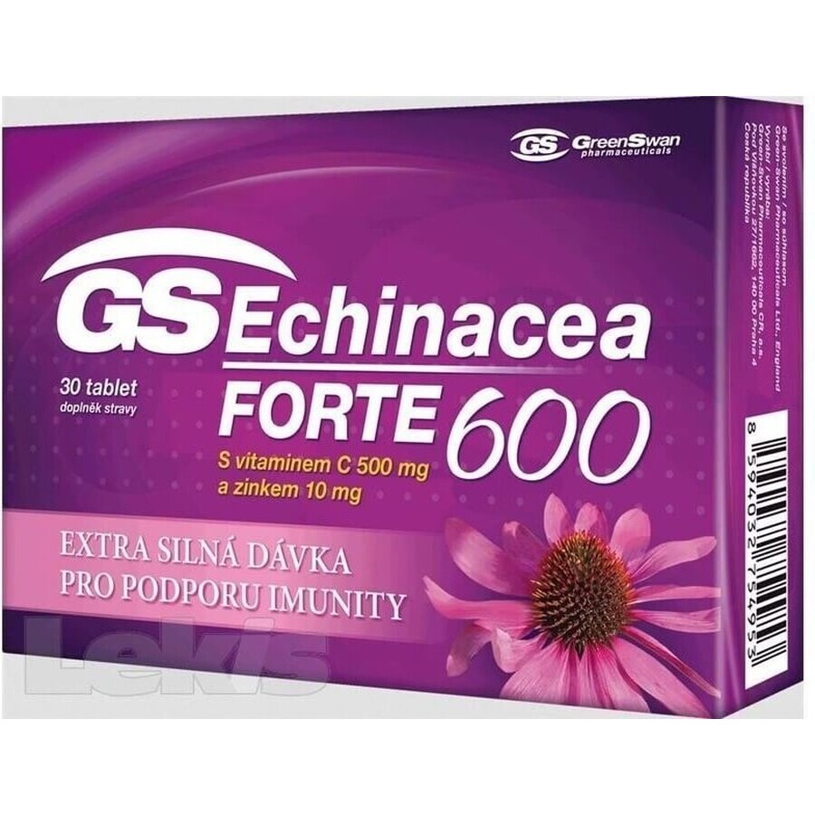 GS Echinacea FORTE 600mg 1×30 tbl, food supplement