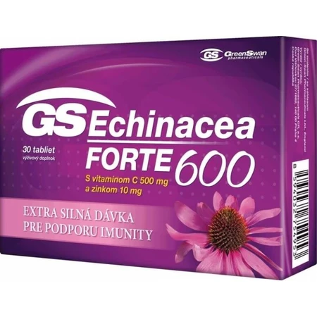 GS Echinacea FORTE 600mg 1×30 tbl, voedingssupplement