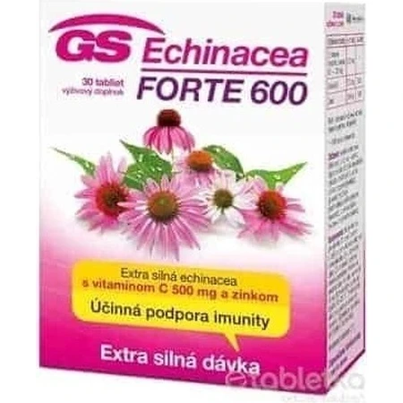 GS Echinacea FORTE 600mg 1×30 tbl, voedingssupplement