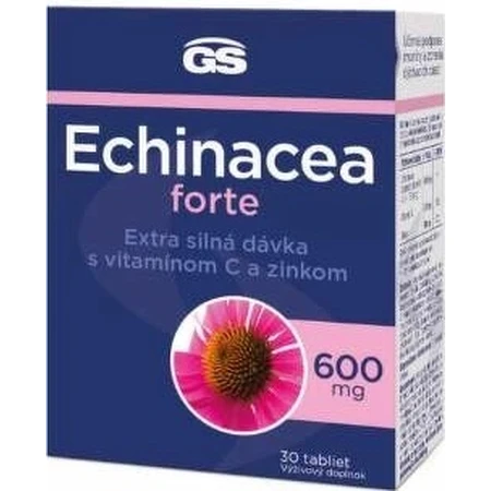 GS Echinacea FORTE 600mg 1×30 tbl, voedingssupplement