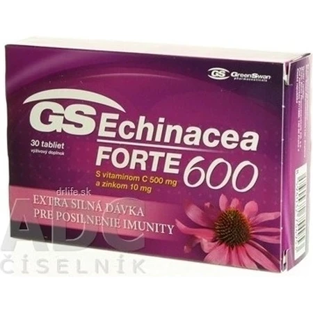 GS Echinacea FORTE 600mg 1×30 tbl, voedingssupplement