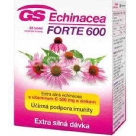 GS Echinacea FORTE 600mg 1×30 tbl, voedingssupplement