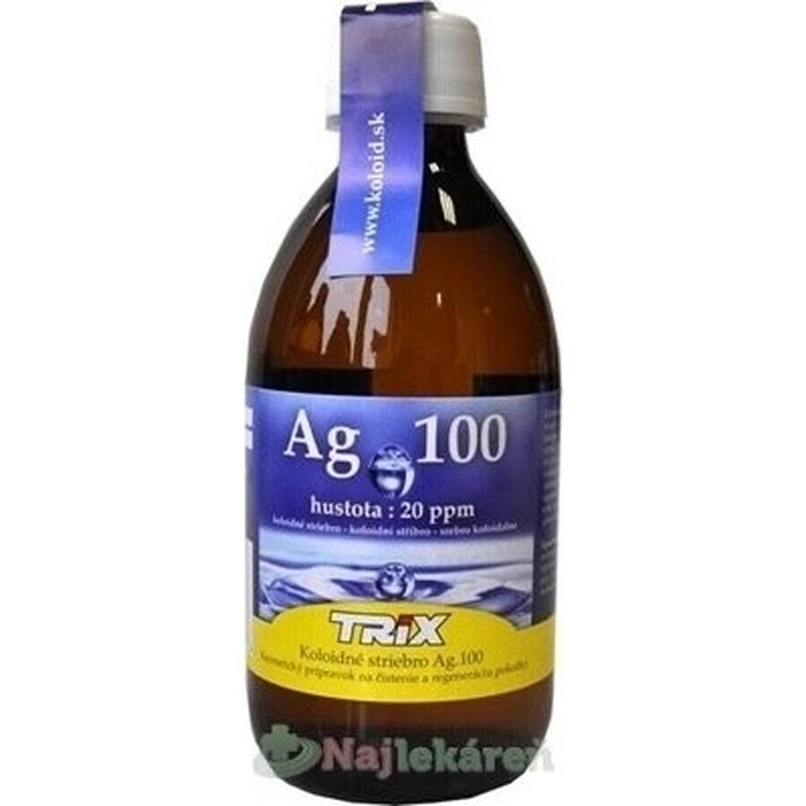 Pharma Activ Argint coloidal Ag100 1×300 ml, 25 ppm, argint coloidal