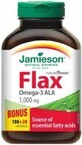 JAMIESON FLAX OMEGA-3 OMEGA-3 1000 mg OLIO DI FLAX 1&#215;200 cps, integratore alimentare