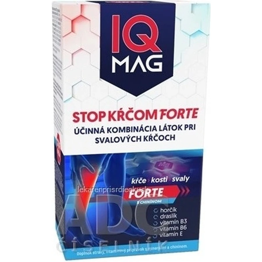 IQ MAG STOP STERK Krampen 1×60 stuks, voedingssupplement