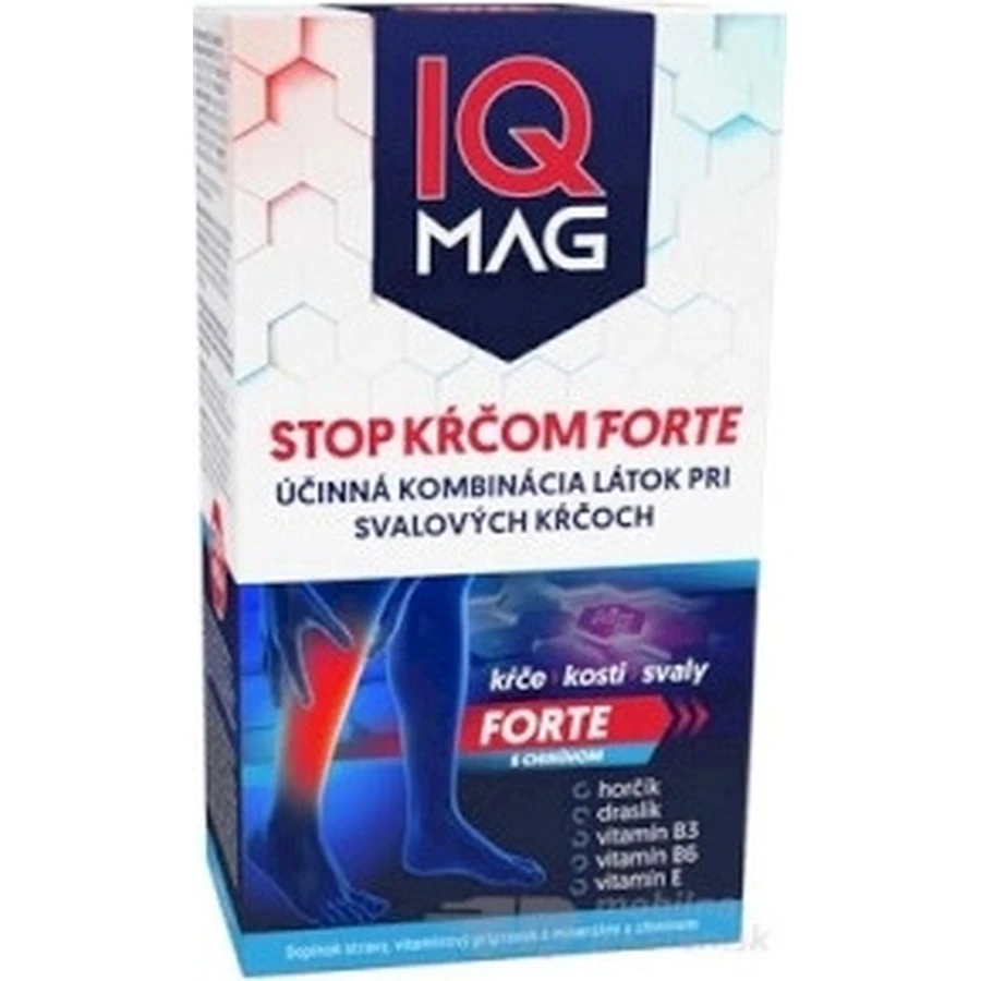 IQ MAG STOP STERK Krampen 1×60 stuks, voedingssupplement