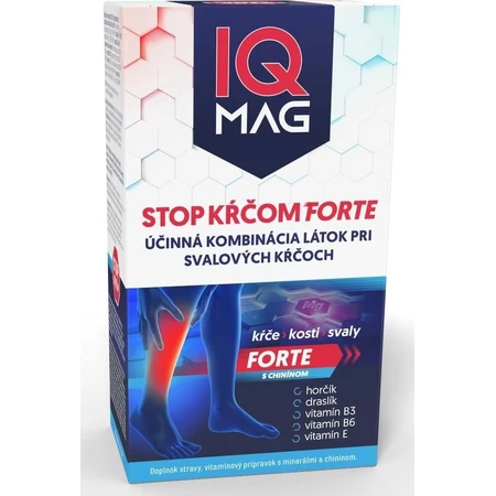 IQ MAG STOP STERK Krampen 1×60 stuks, voedingssupplement