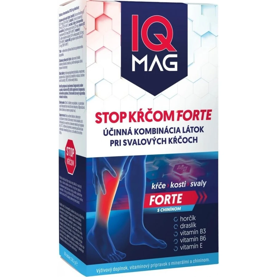 IQ MAG STOP STERK Krampen 1×60 stuks, voedingssupplement