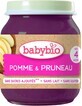 BABYBIO mele e prugne bio 1&#215;130 g, snack di frutta bio